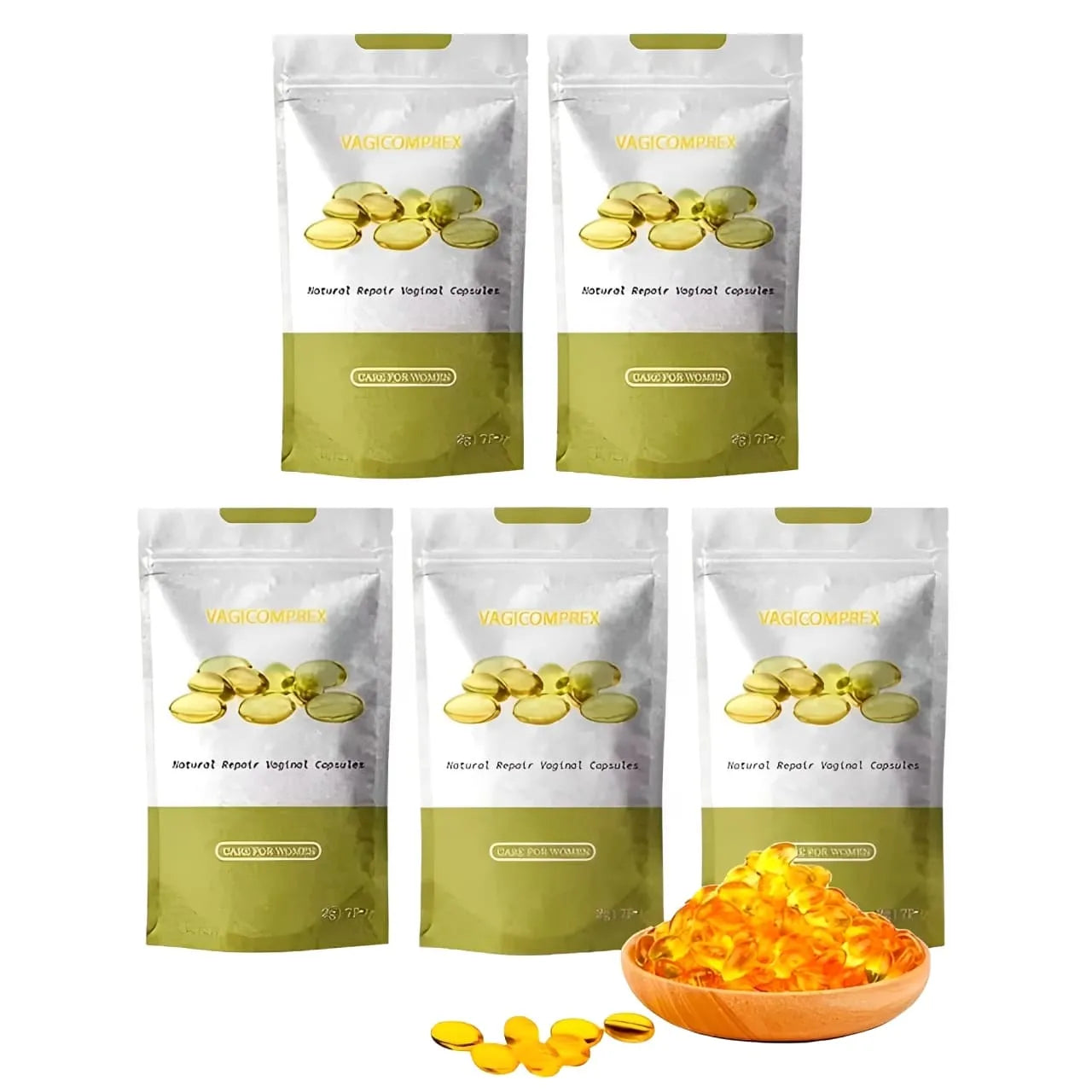 Kit 5 VagiComprex - Cuidados Íntimos para Sensação de Frescor e Conforto
